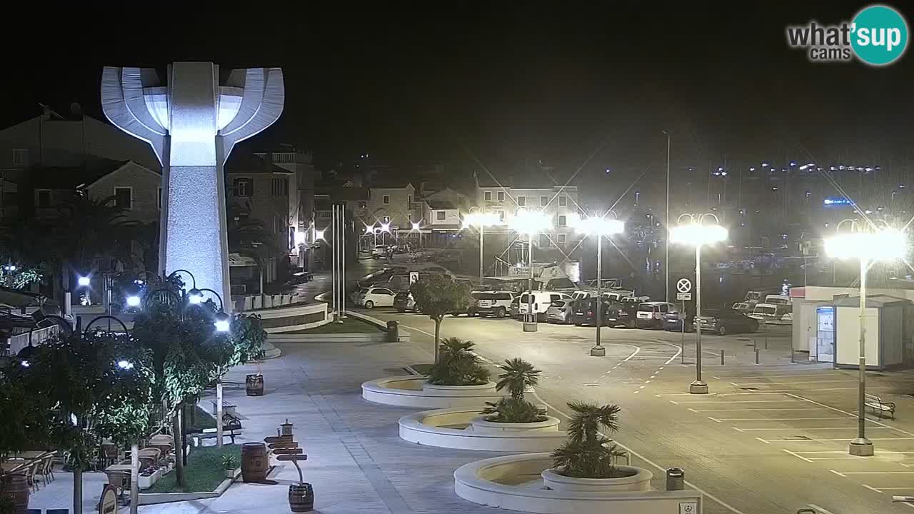 Vodice livecam – marina e il lungomare