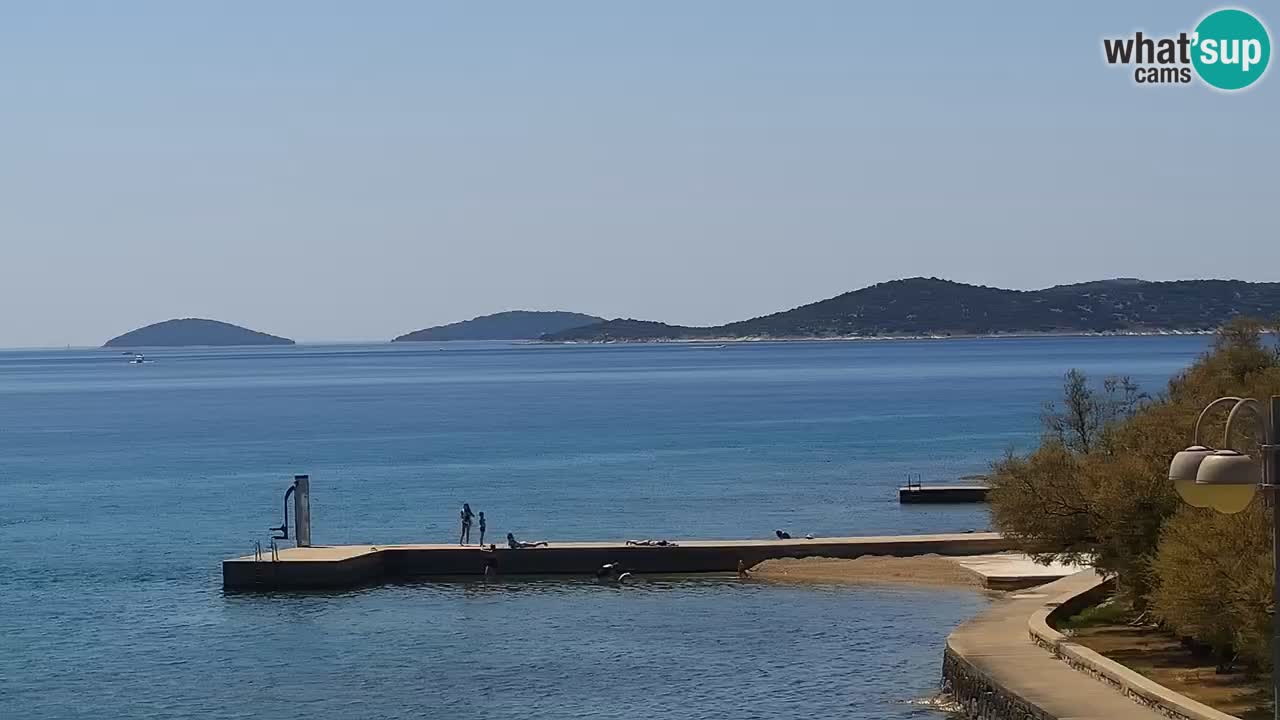 Vodice webcam live – front de mer
