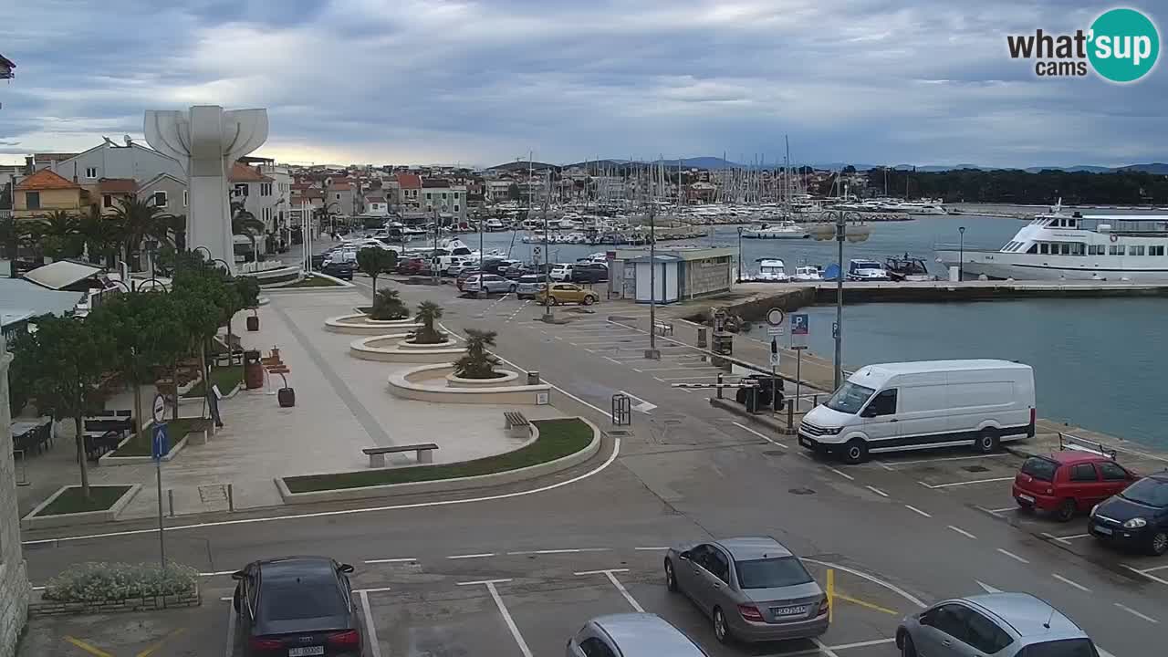 Vodice webcam live – front de mer