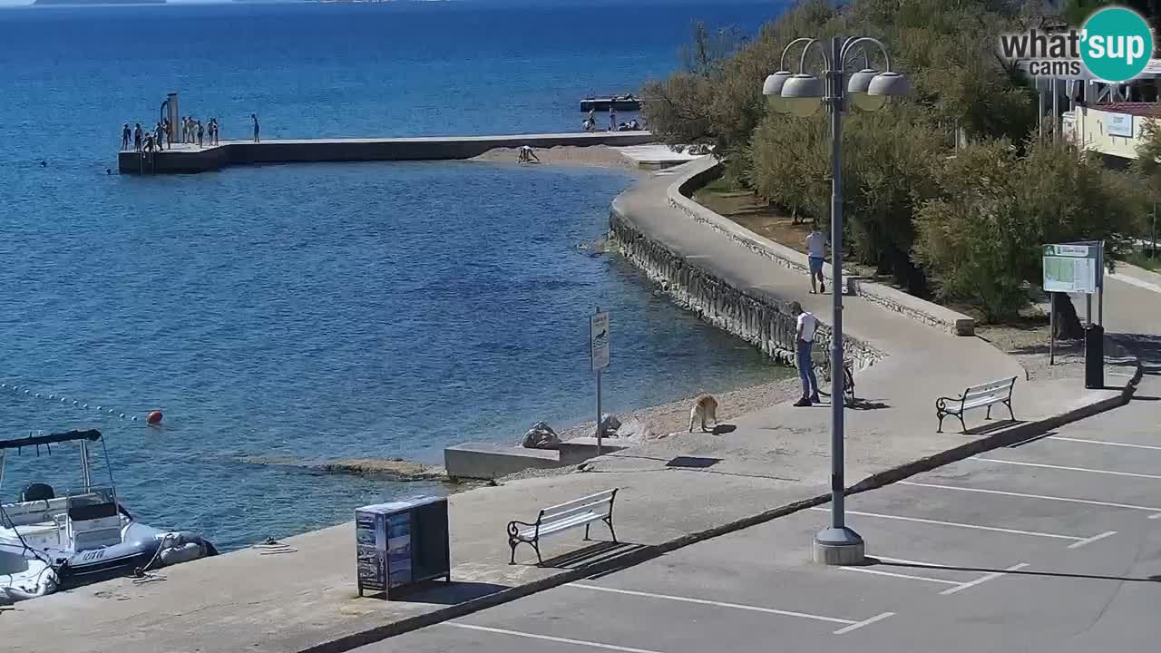 Vodice webcam live – front de mer