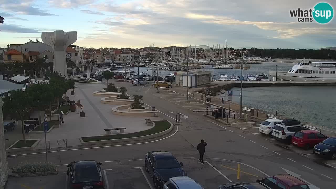 Vodice webcam live – front de mer