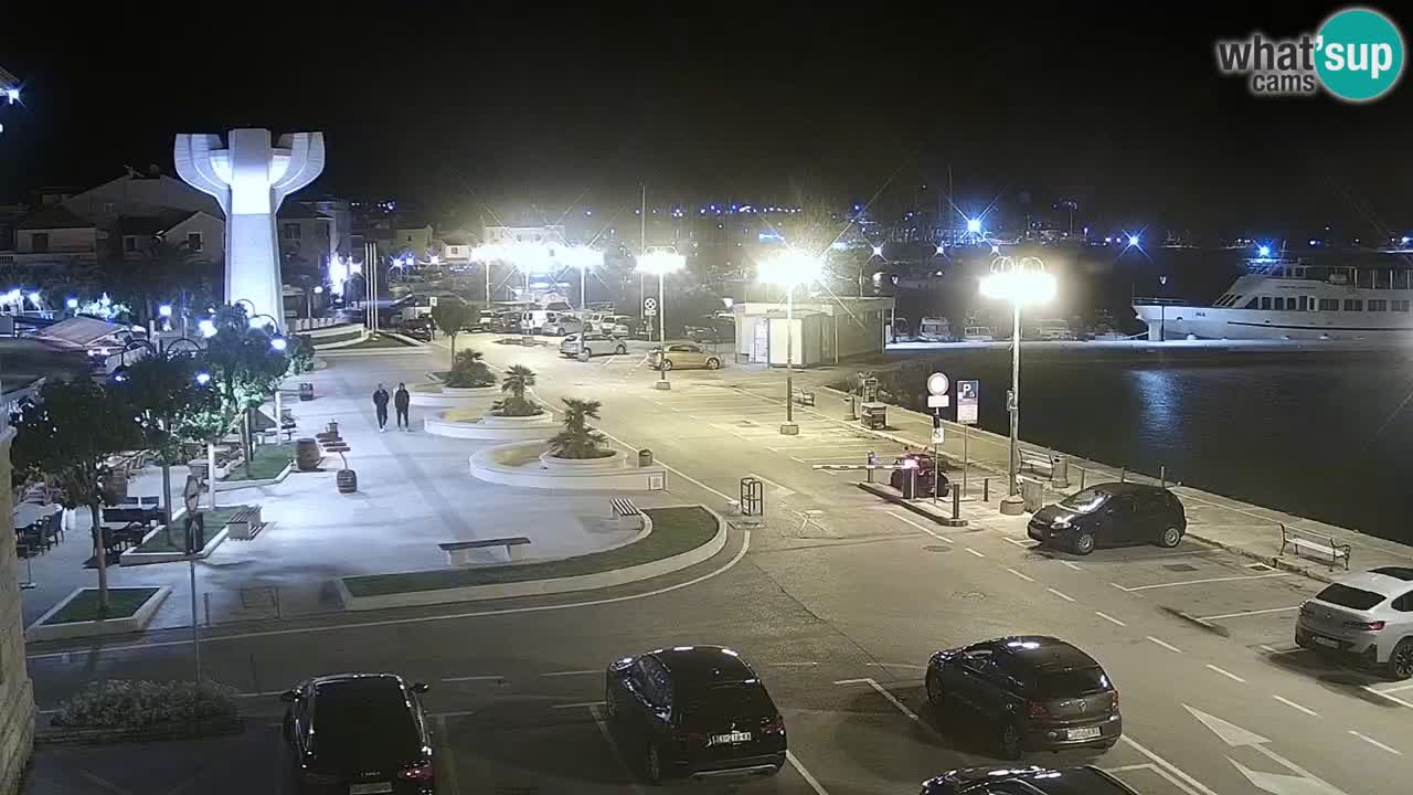 Vodice livecam – marina e il lungomare