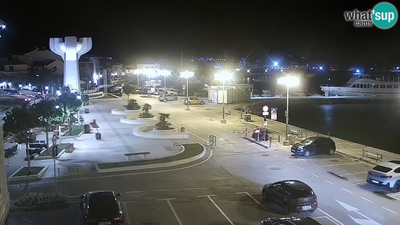 Vodice webcam – marina i meer