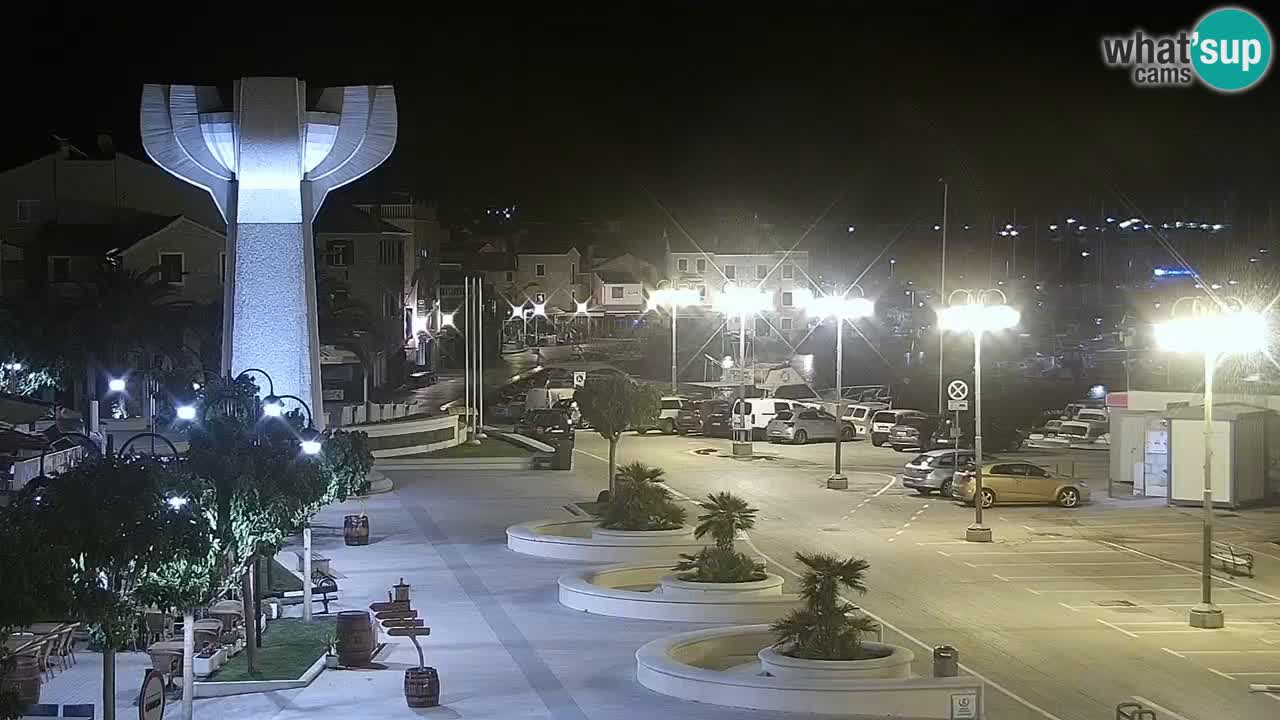 Vodice webcam – marina i meer