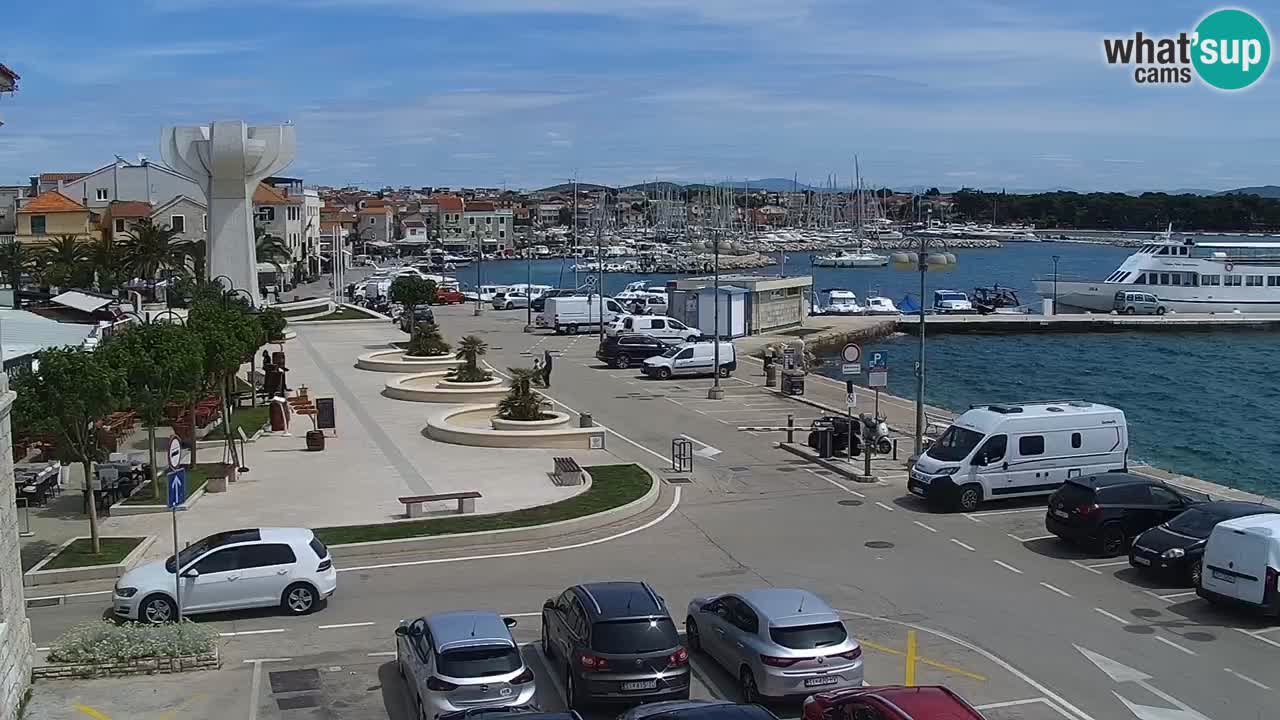 Vodice webcam – marina i meer