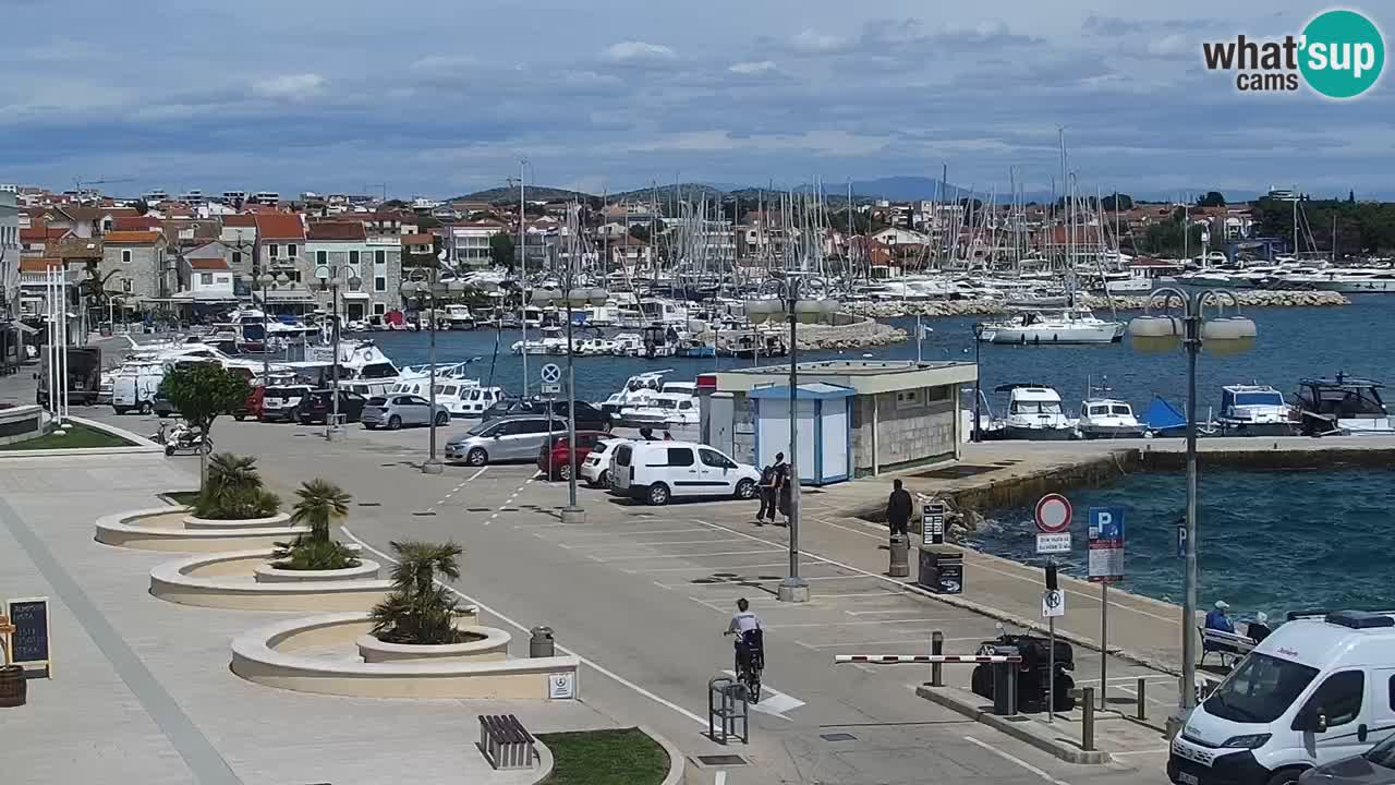 Vodice livecam – marina e il lungomare