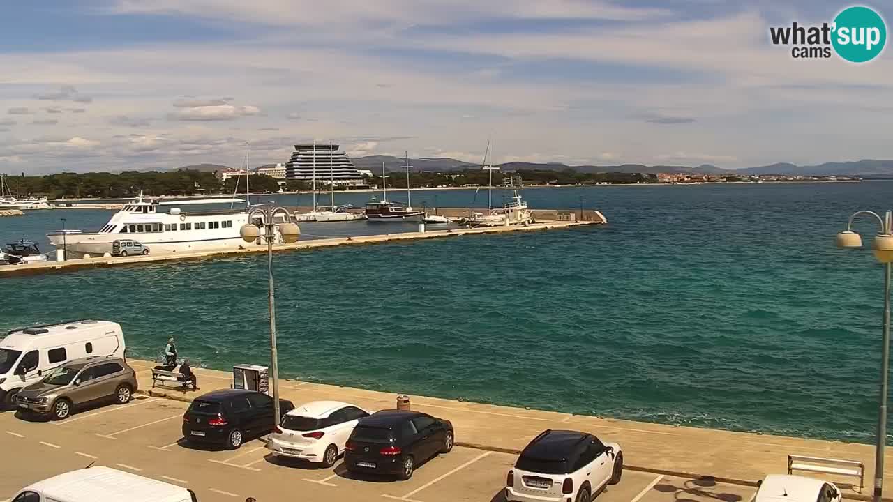 Vodice web kamera – marina i riva