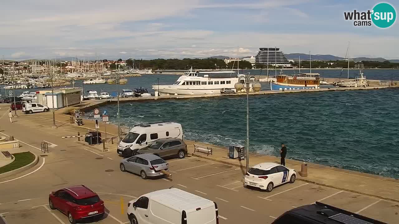 Vodice webcam – marina i meer