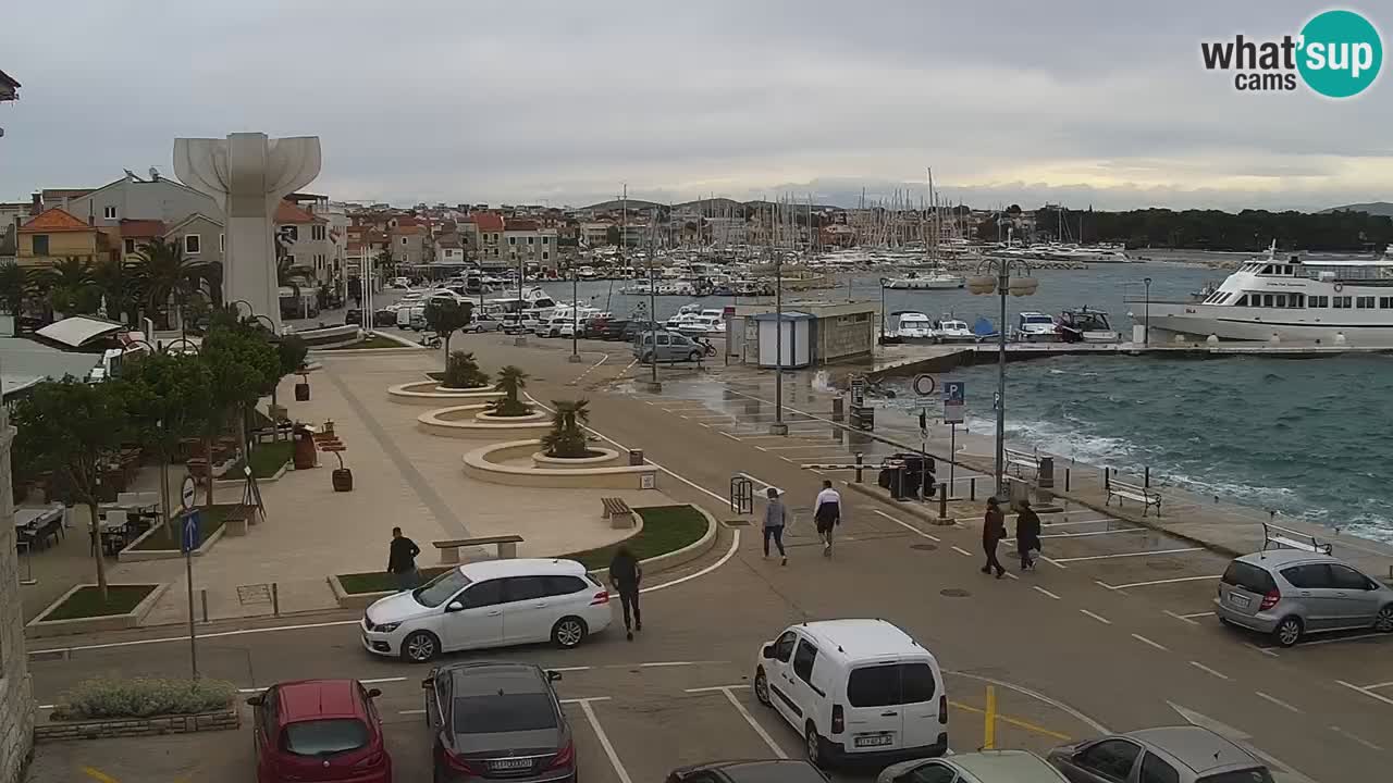 Vodice webcam live – front de mer