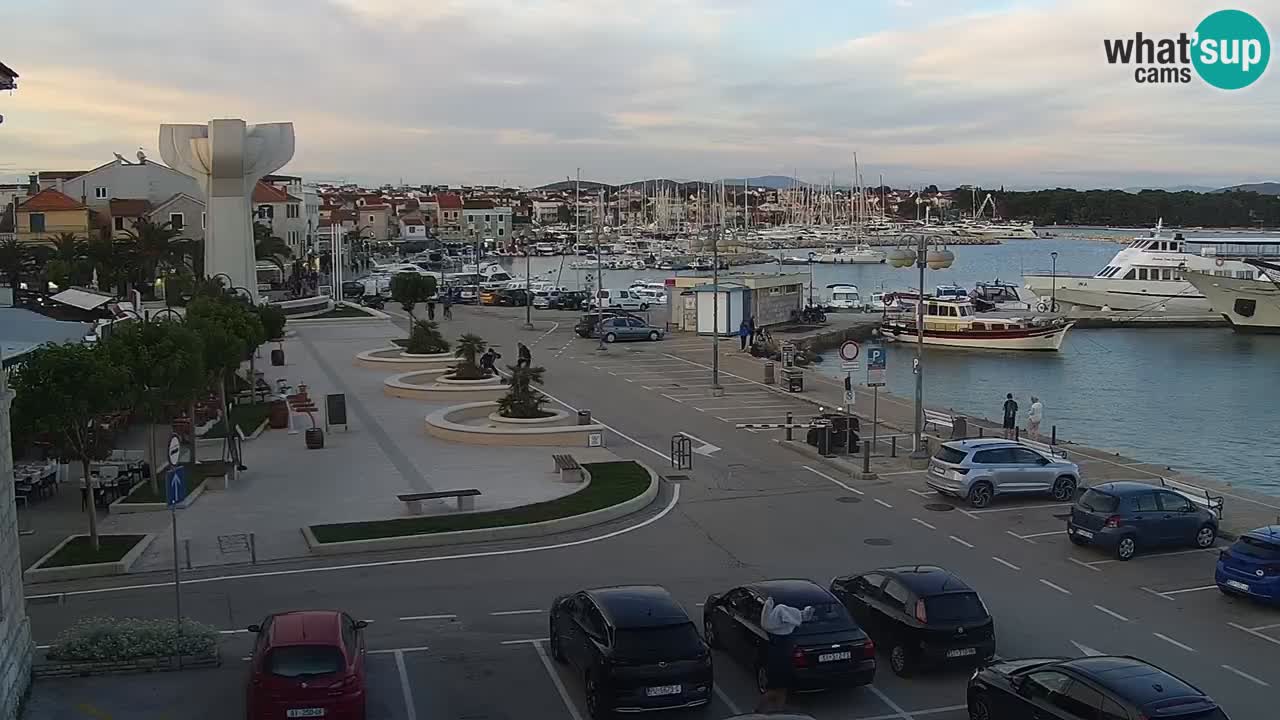 Vodice webcam live – front de mer