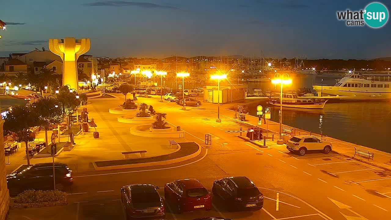 Vodice webcam live – front de mer