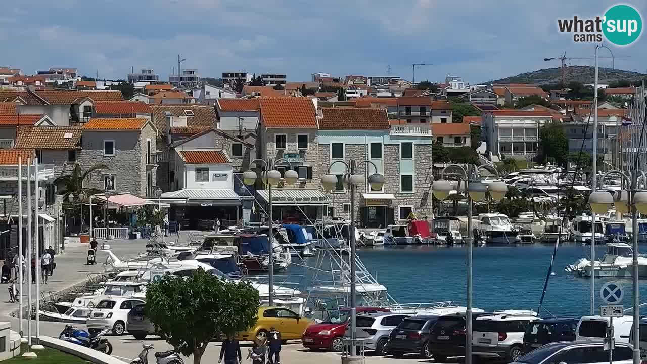 Vodice webcam – marina i meer