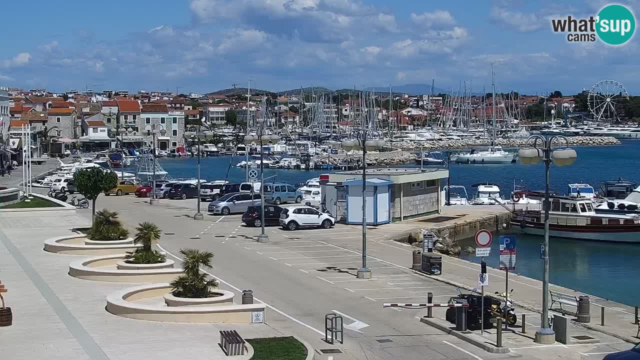 Vodice webcam – marina i meer