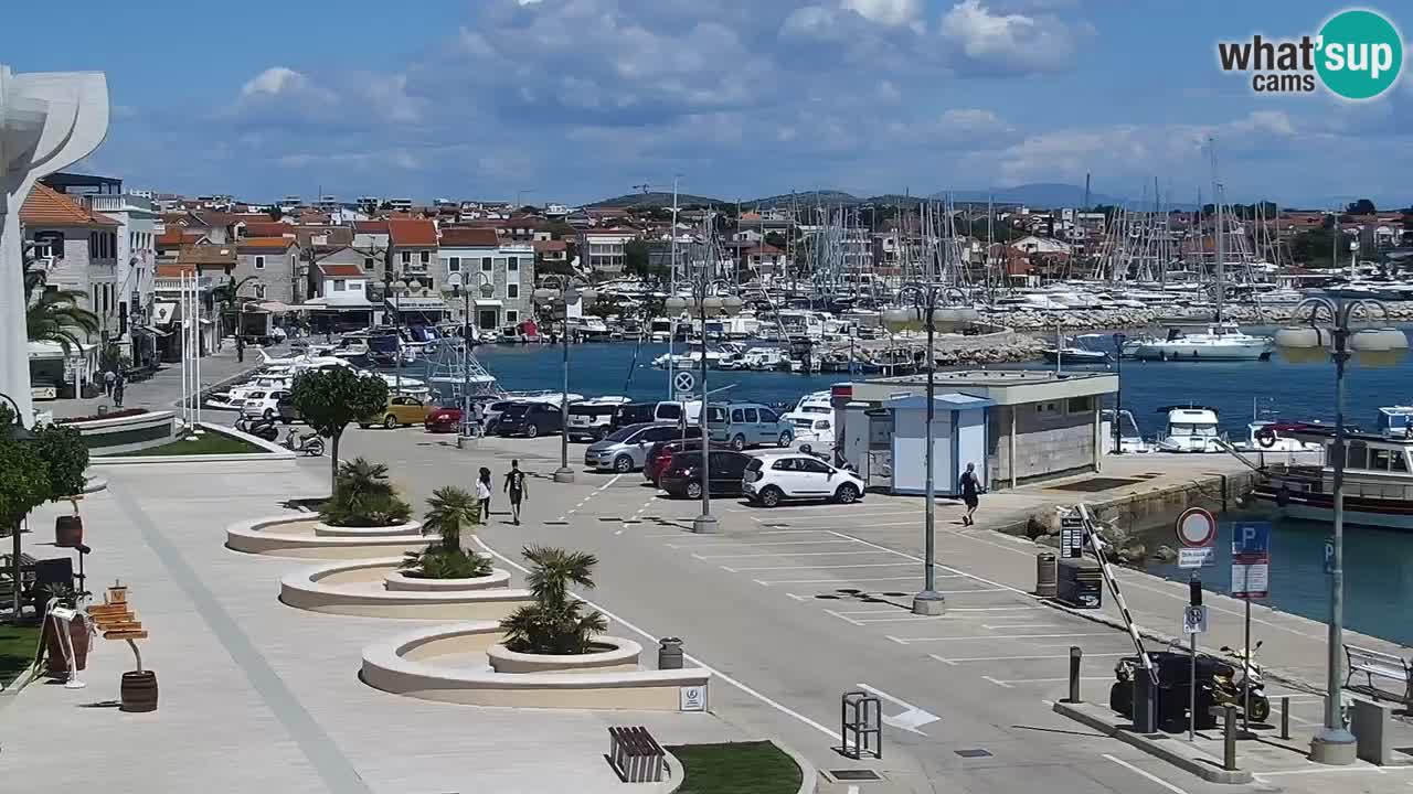 Vodice livecam – marina e il lungomare