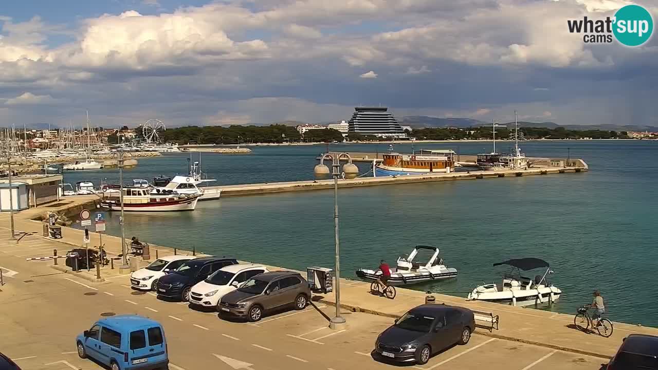 Vodice web kamera – marina i riva
