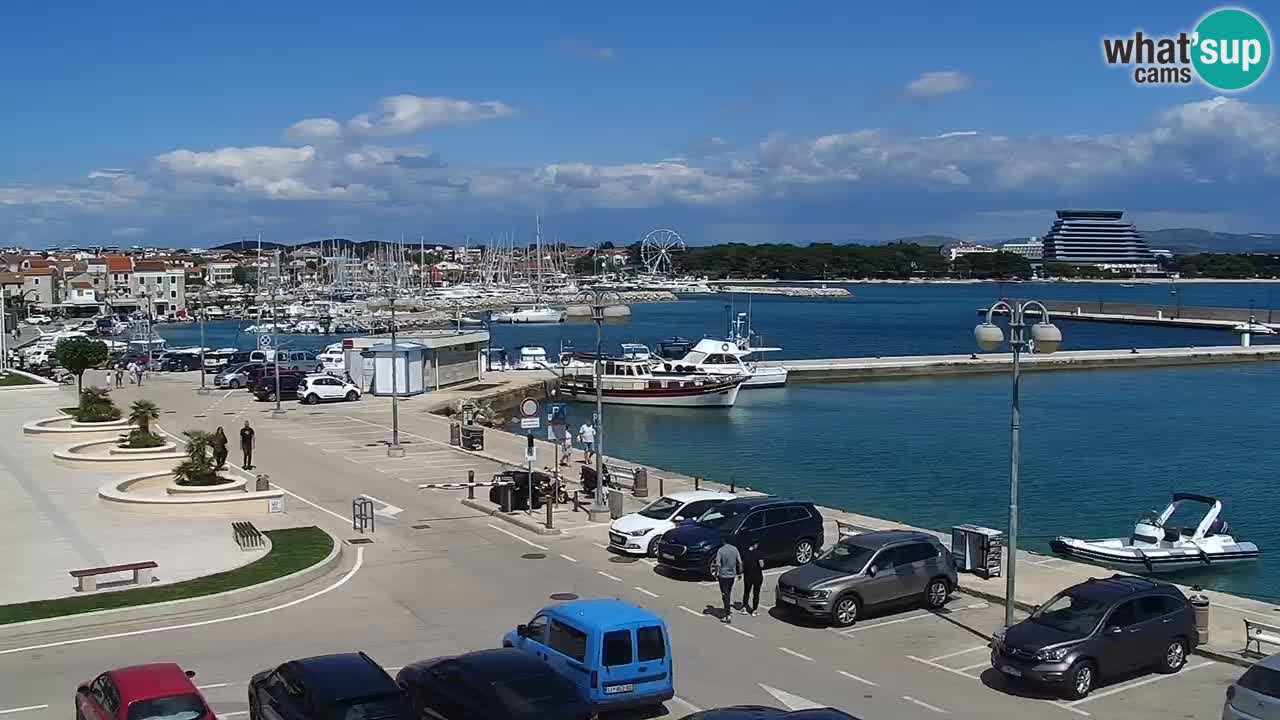Vodice web kamera – marina i riva