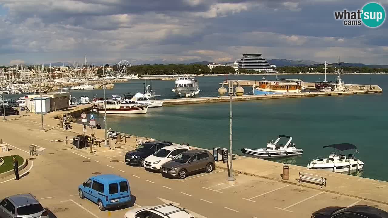 Vodice spletna kamera – marina in riva