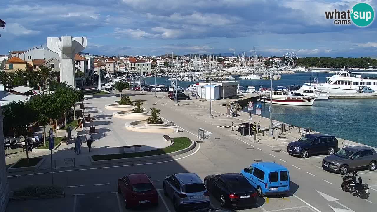 Vodice webcam – marina i meer