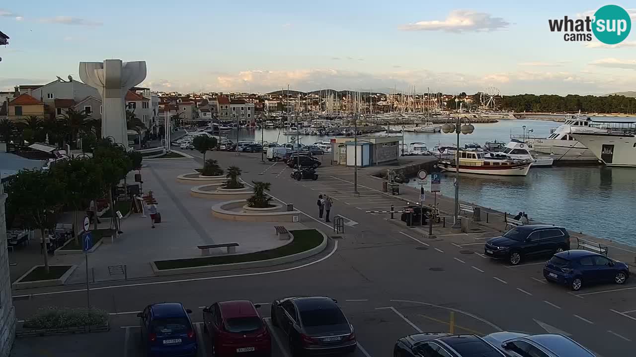 Vodice webcam live – front de mer