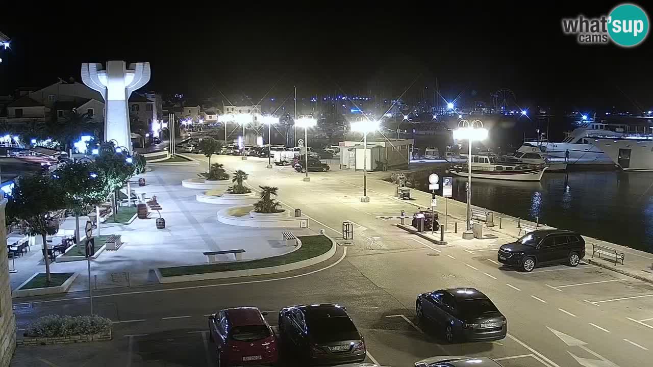 Vodice webcam – marina i meer