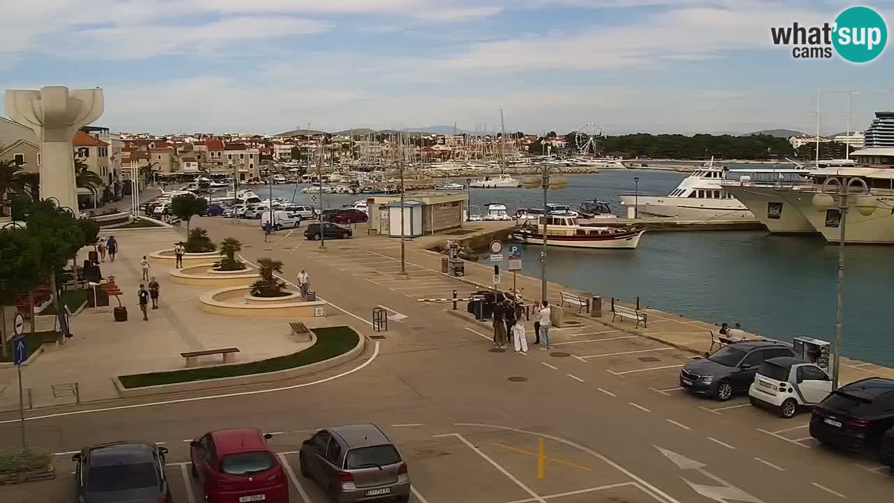 Vodice spletna kamera – marina in riva