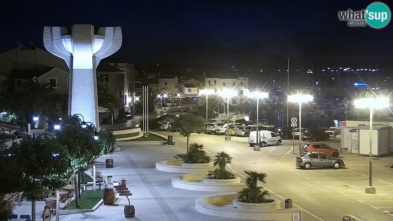 Vodice webcam live – front de mer