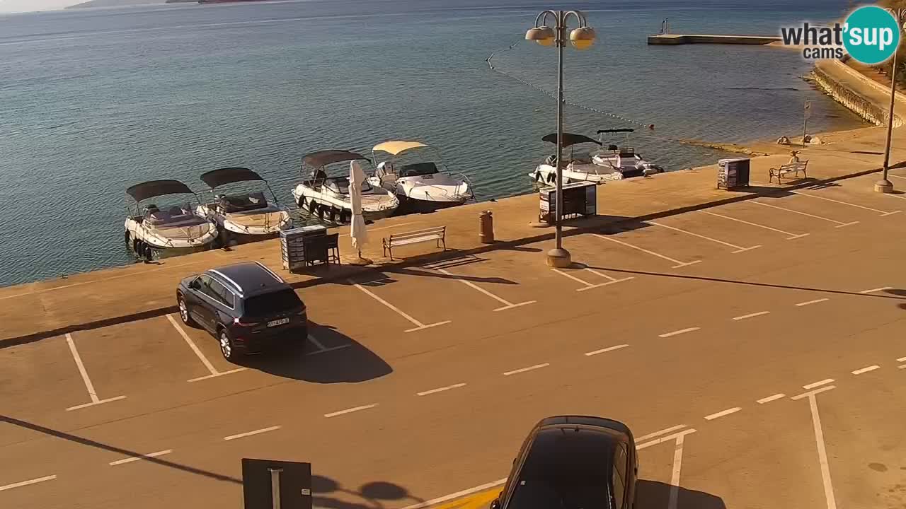 Vodice webcam live – front de mer
