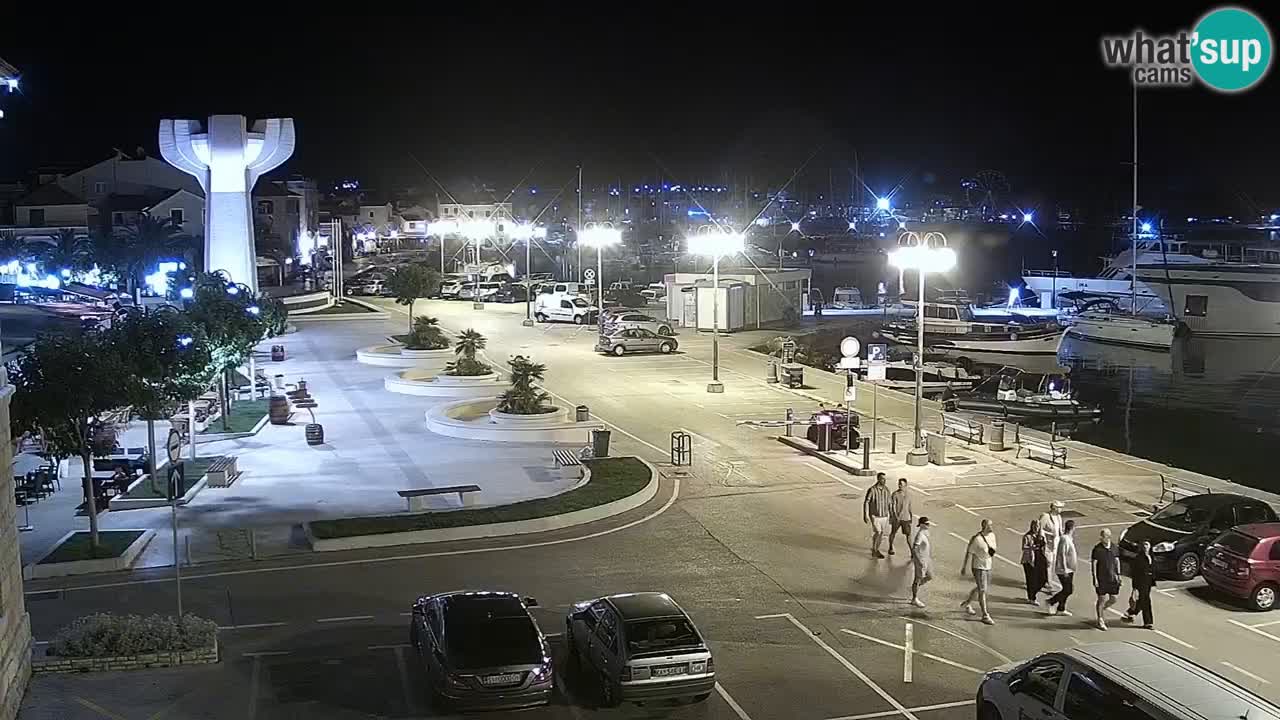 Vodice webcam – marina i meer