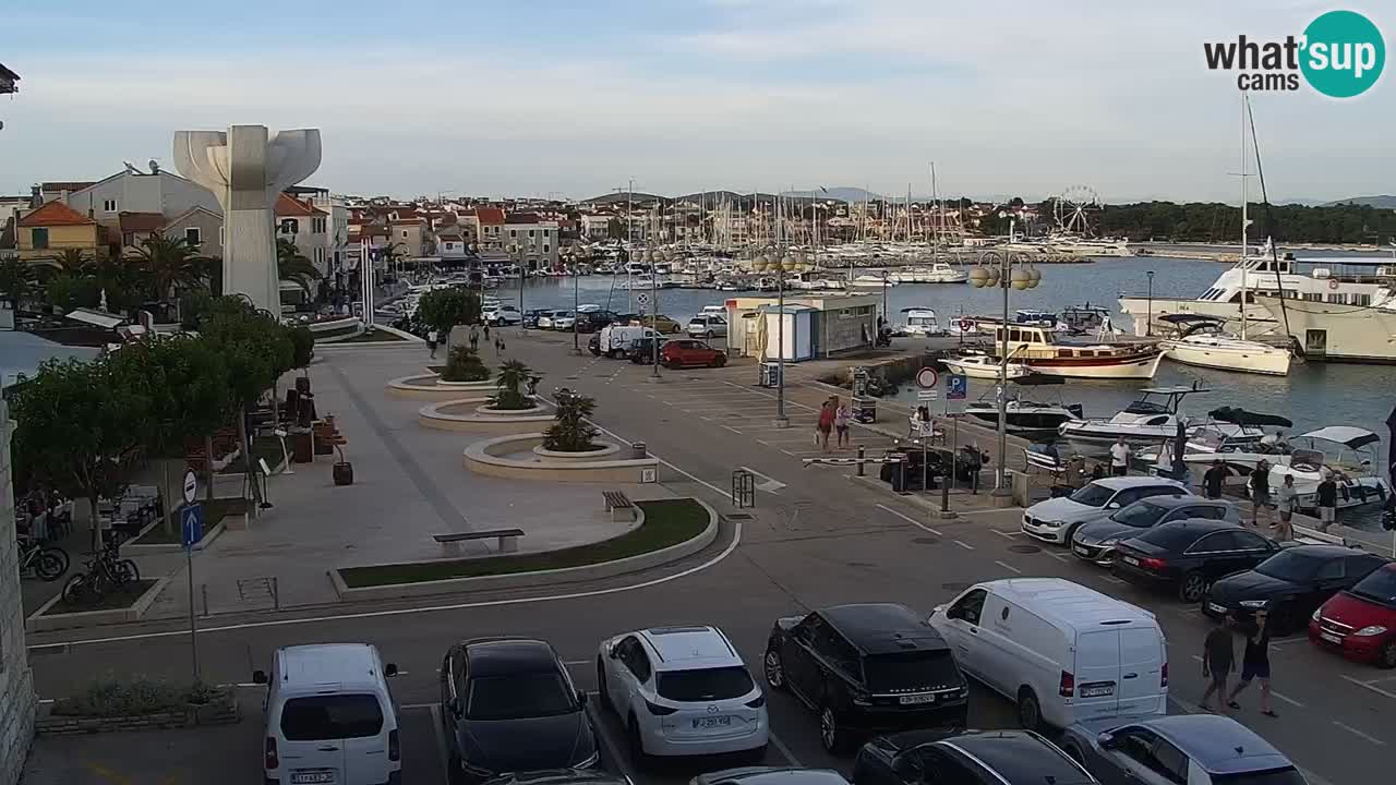 Vodice webcam live – front de mer