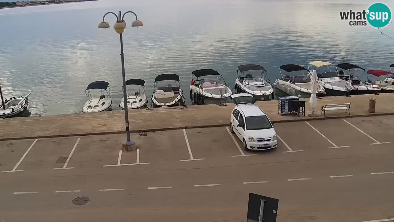 Vodice web kamera – marina i riva