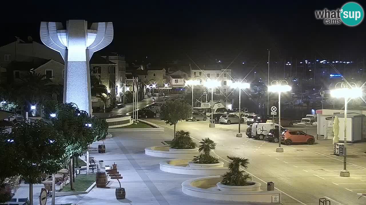 Vodice webcam – marina i meer