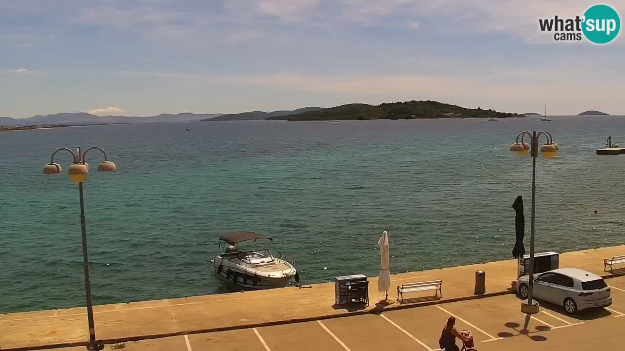 Vodice webcam live – front de mer