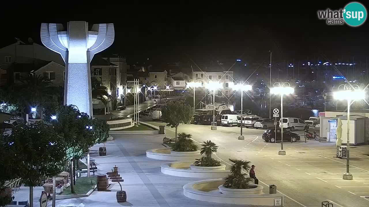 Vodice livecam – marina e il lungomare