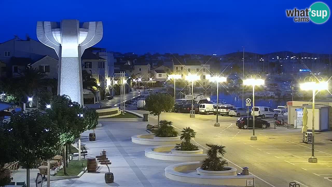 Vodice livecam – marina e il lungomare