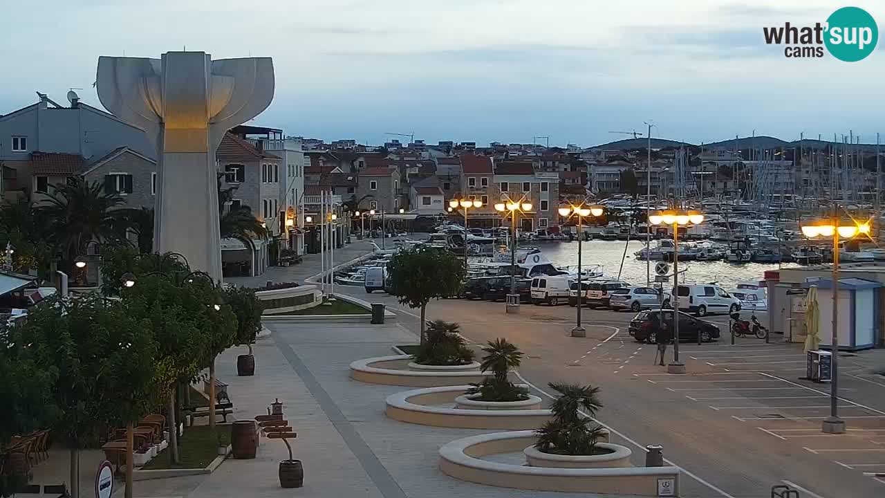 Vodice livecam – marina e il lungomare
