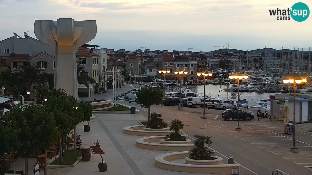 Vodice webcam – marina i meer