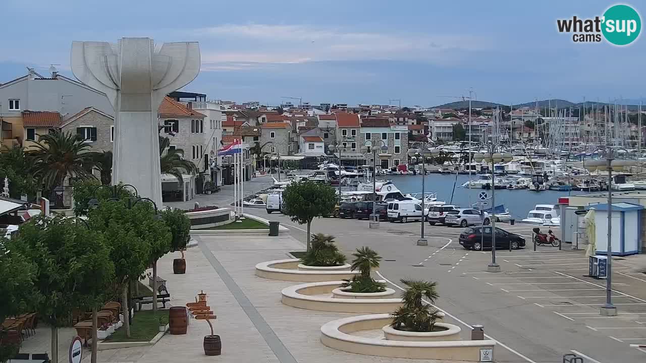 Vodice livecam – marina e il lungomare