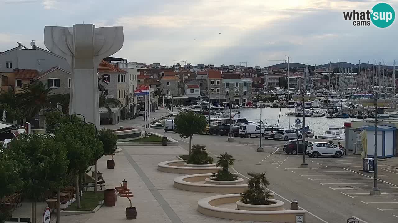 Vodice webcam – marina i meer
