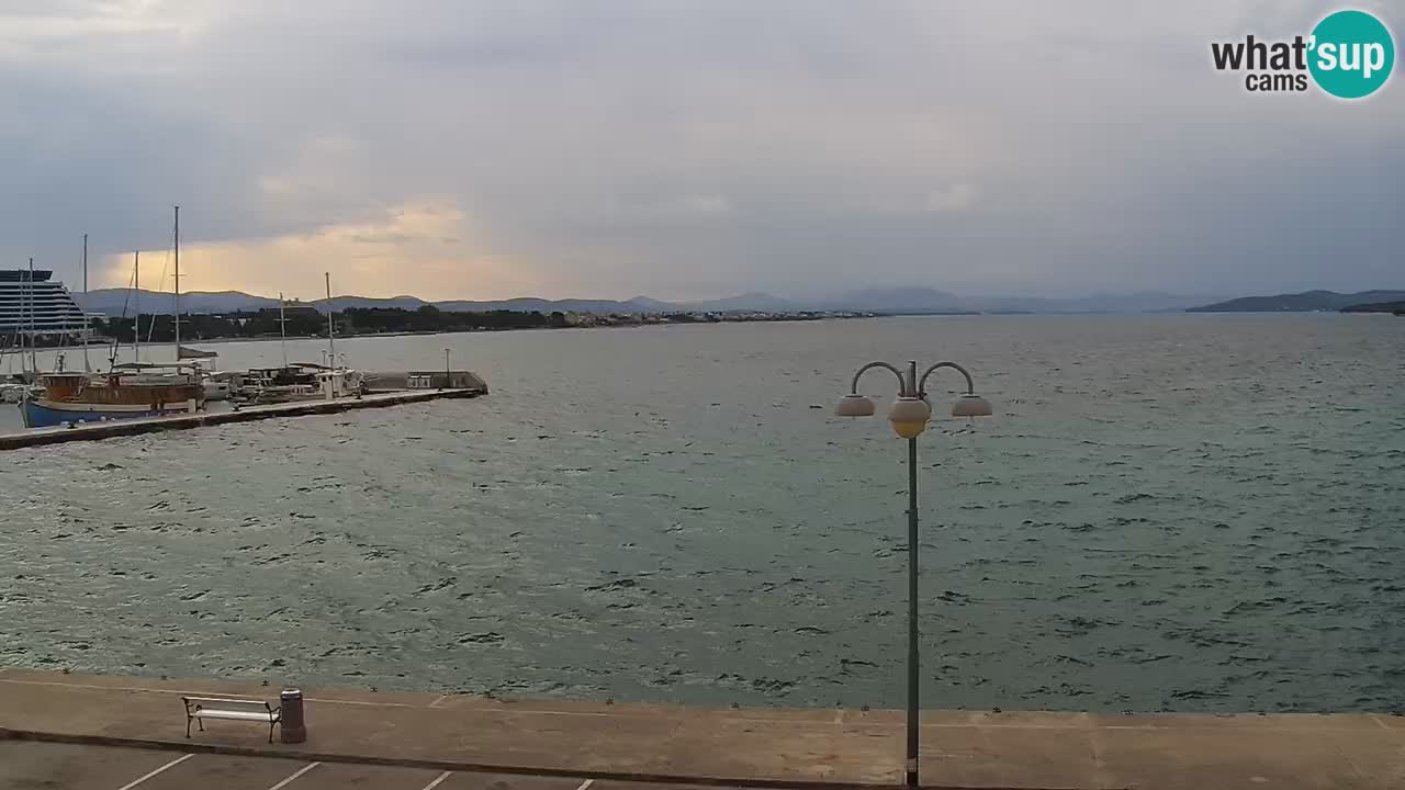 Vodice web kamera – marina i riva