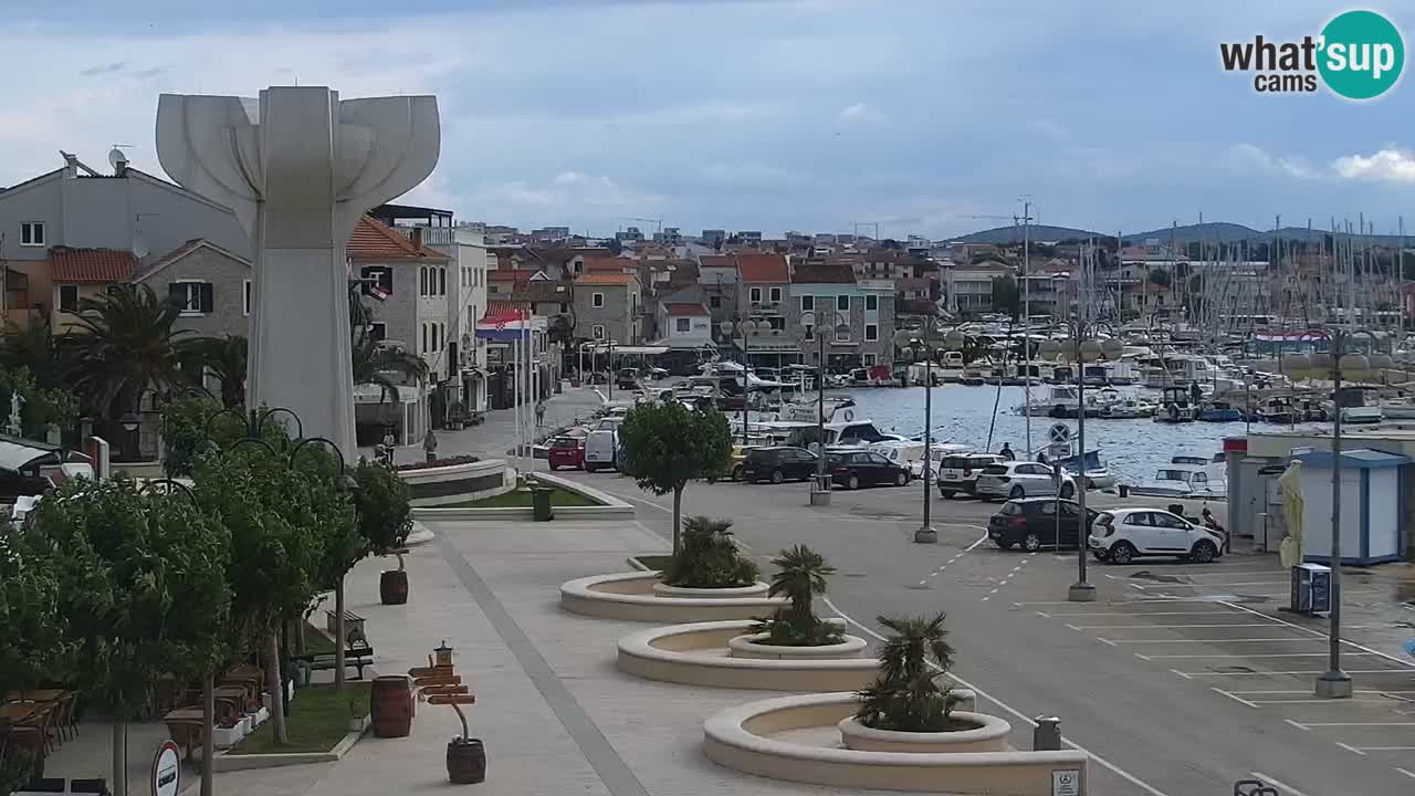 Vodice livecam – marina e il lungomare