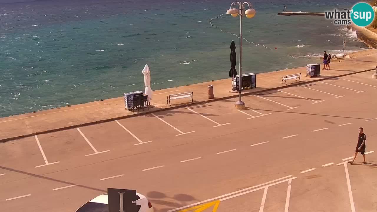Vodice web kamera – marina i riva