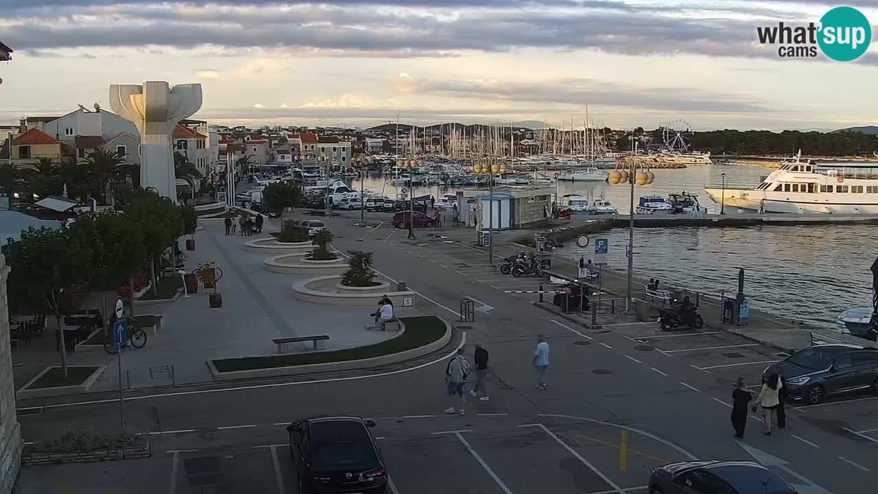 Vodice webcam – marina i meer