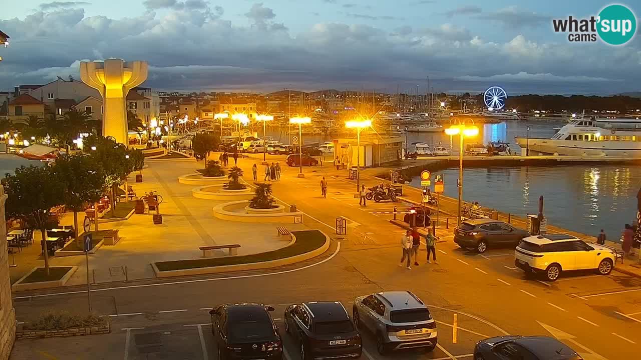 Vodice web kamera – marina i riva