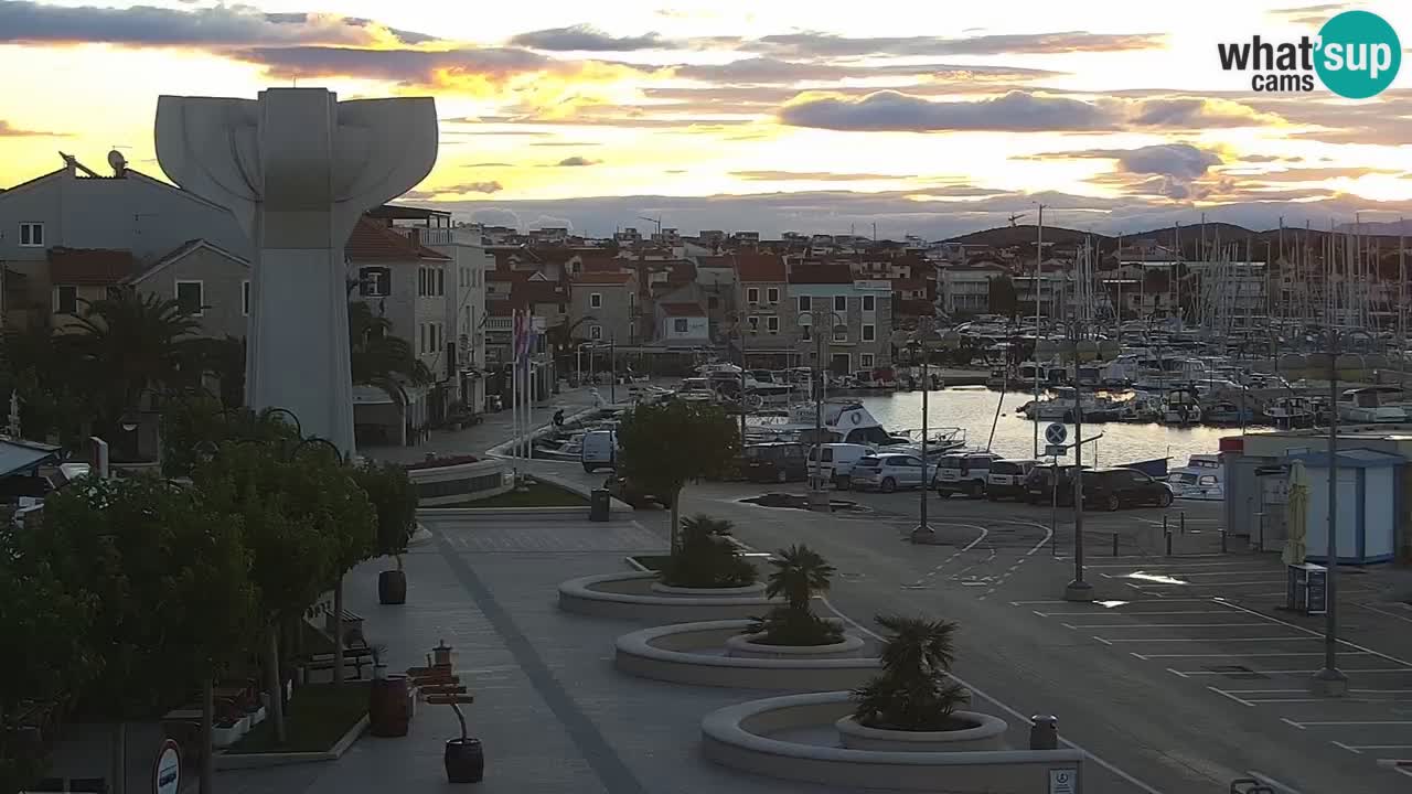Vodice livecam – marina e il lungomare