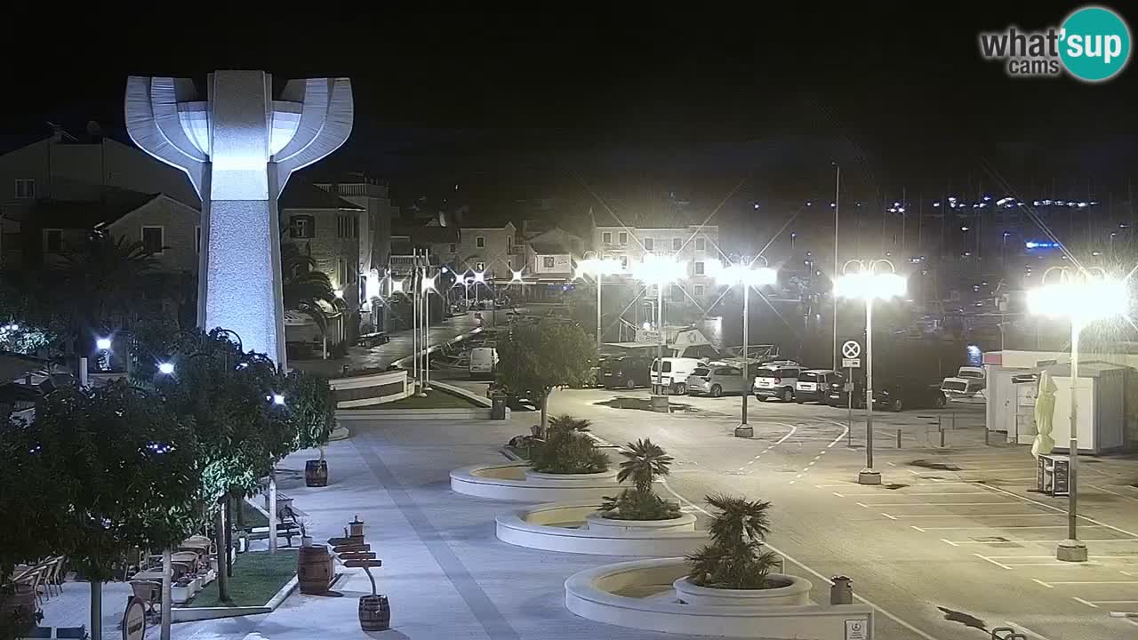 Vodice webcam – marina i meer