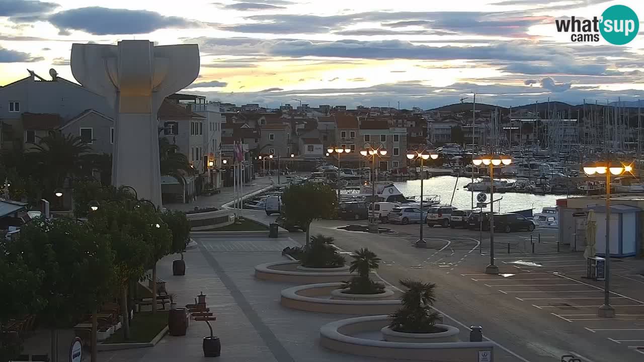 Vodice livecam – marina e il lungomare