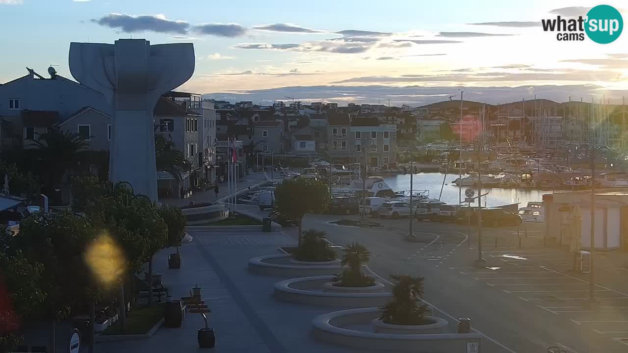 Vodice livecam – marina e il lungomare