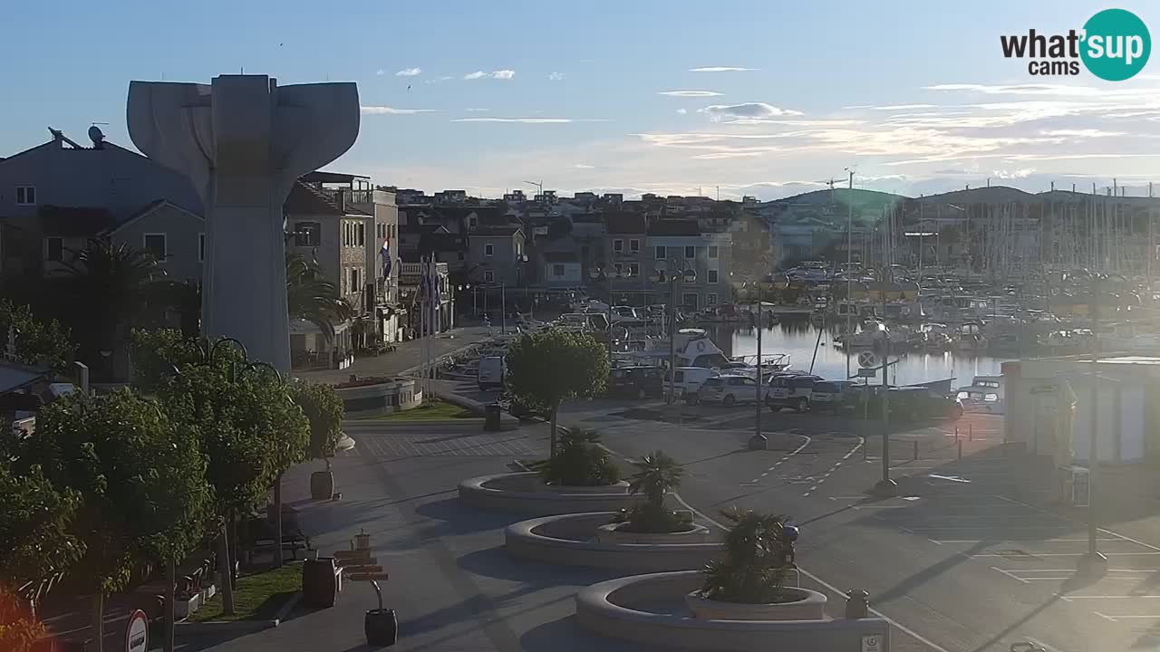 Vodice livecam – marina e il lungomare