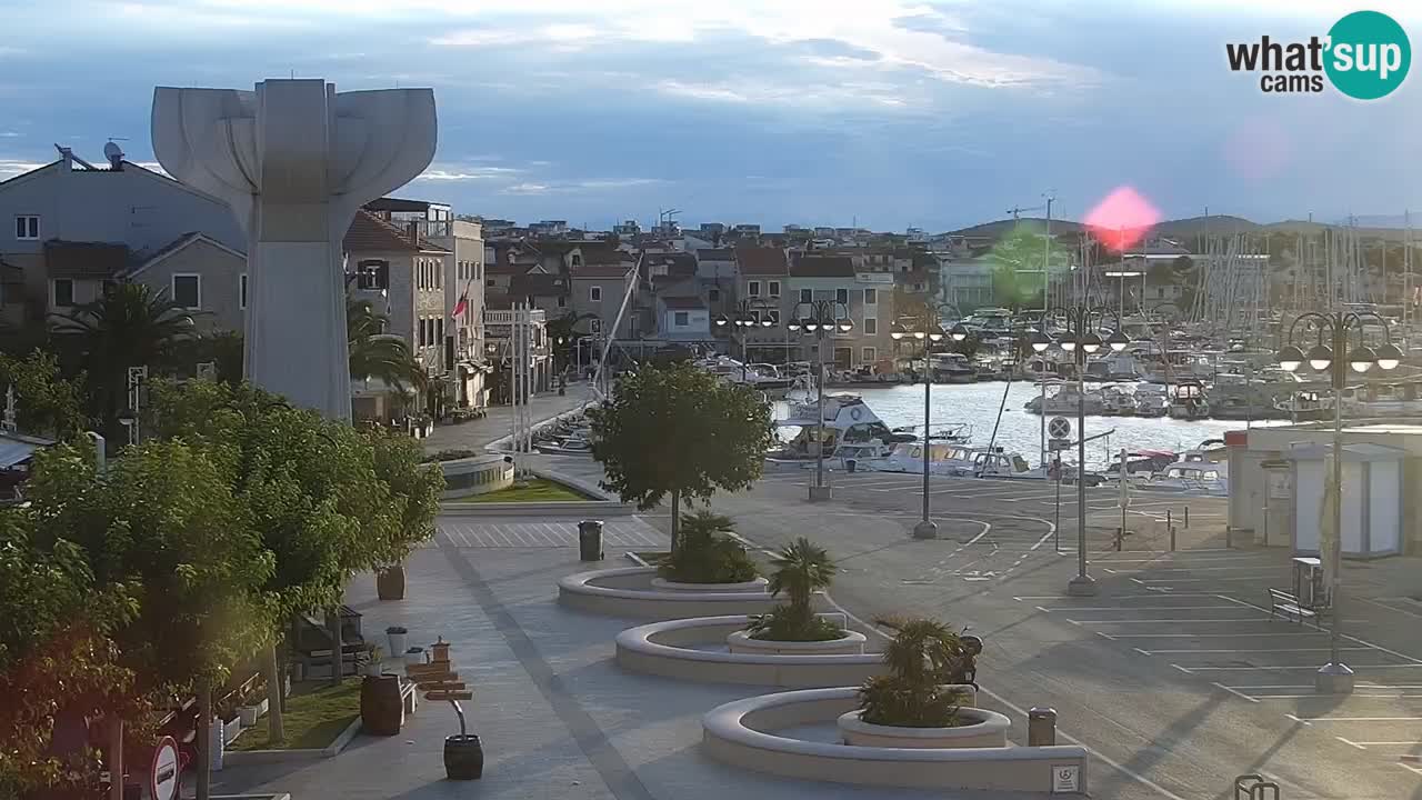 Vodice livecam – marina e il lungomare