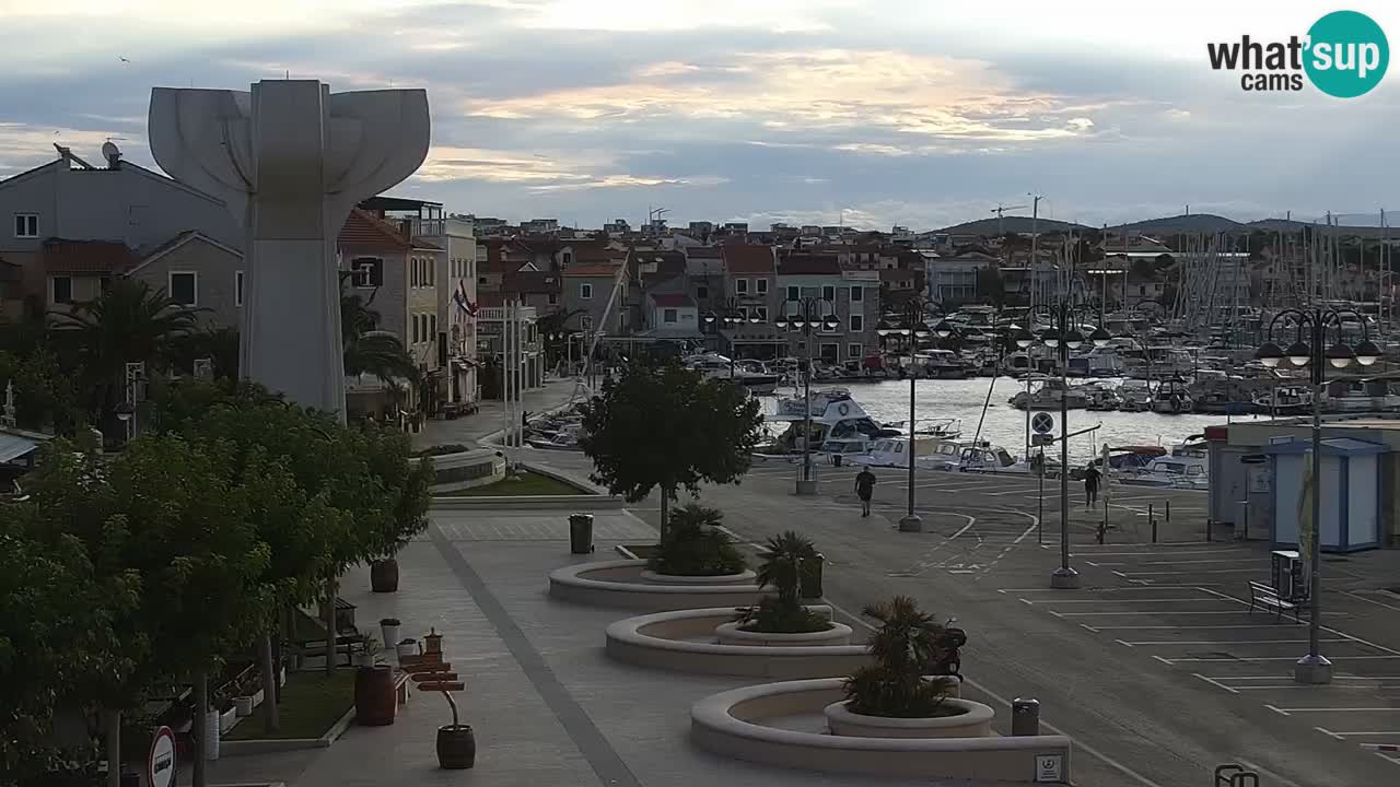 Vodice webcam live – front de mer